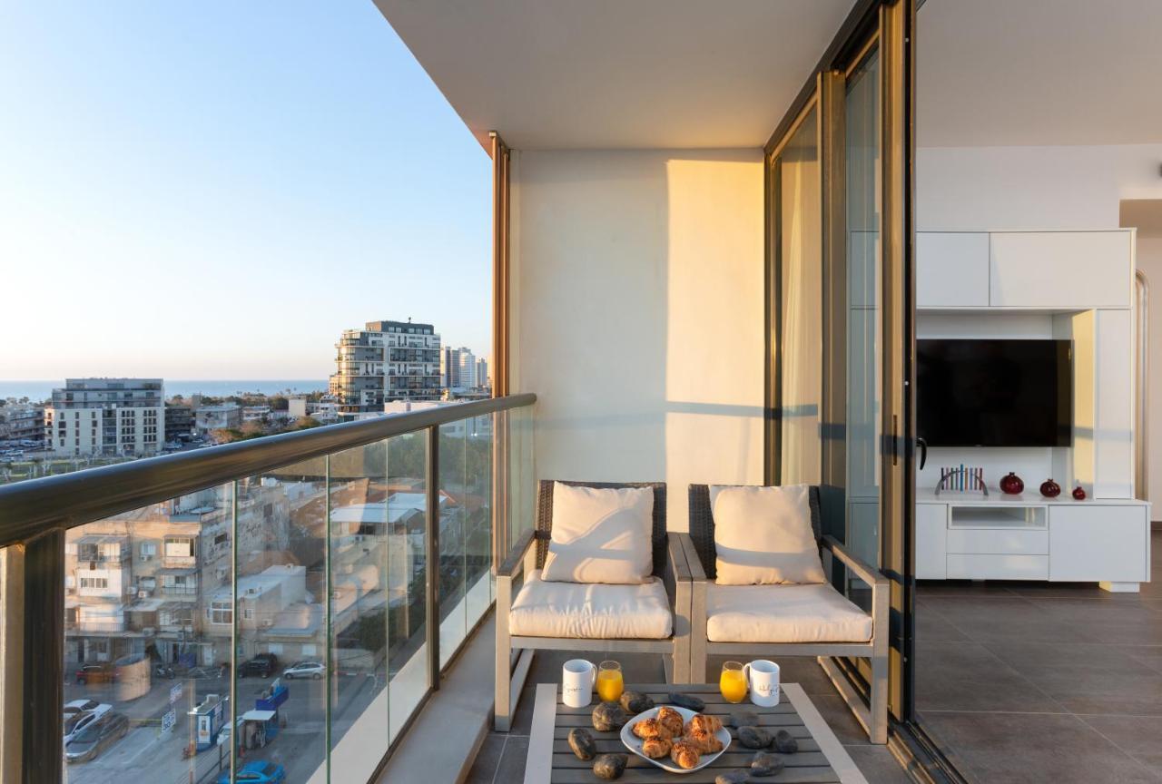 Florentine 2Br With Sea View By Holyguest 特拉维夫 外观 照片
