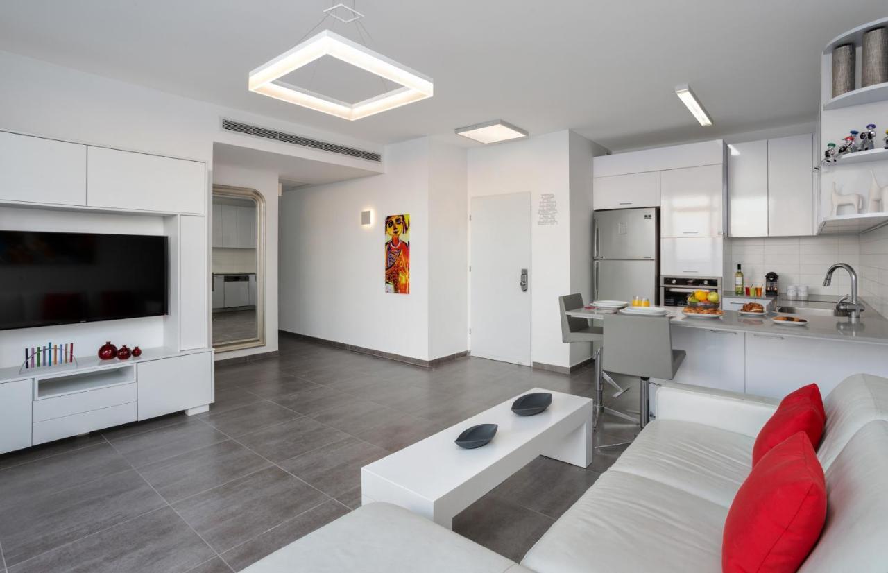 Florentine 2Br With Sea View By Holyguest 特拉维夫 外观 照片