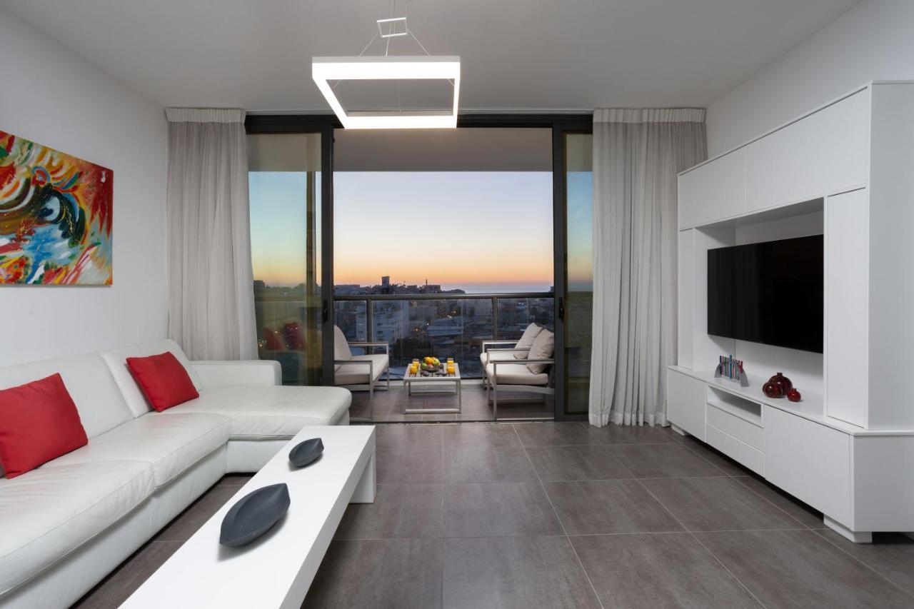 Florentine 2Br With Sea View By Holyguest 特拉维夫 外观 照片